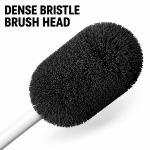 <span class=keywords><strong>Brosse</strong></span> de <span class=keywords><strong>toilette</strong></span> en <span class=keywords><strong>silicone</strong></span> courbée à manche long, support mural à séchage rapide, pour usage domestique et commercial – Vente en gros - Product Image 4