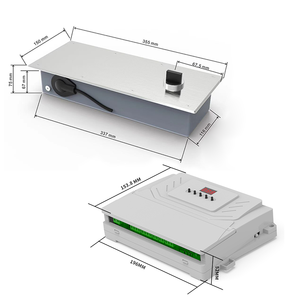 Instalación Empotrada, Regulación de Velocidad Continua, Velocidad de Apertura y Cierre de Puerta Ajustable, Cierre de Puerta Silencioso que Ahorra Espacio - Product Image 1