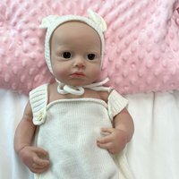Poupée Reborn réaliste de 18 pouces en silicone intégral, poupée nouveau-né lestée pour la formation en sage-femme, la thérapie et le soulagement de l'anxiété