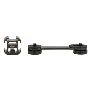 Barra de Extensión Metálica Ulanzi PT-3, 3 Soportes para Zapata Fría para Micrófono Zhiyun/DJI OSMO/<span class=keywords><strong>Vimble</strong></span> BY-MM1, Accesorios para Cámara, Gran Venta - Product Image 2