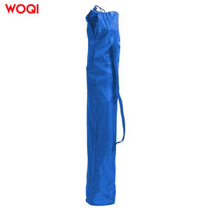 Chaise pliante de camping Woqi bleu royal, structure en aluminium, tissu Oxford, avec porte-gobelet, pour usage extérieur - Product Image 3