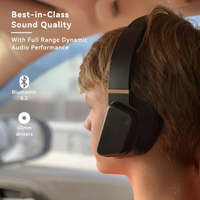 Casque sans fil Bluetooth 5.4 hybride ANC supra-auriculaire à réduction de bruit active, personnalisable ODM/OEM, haut de gamme