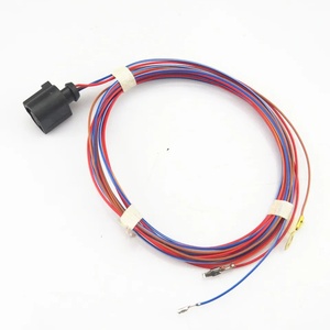 ลำโพงทวีตเตอร์พลาสติกติดประตูหลัง FHAWKEYEQ สำหรับรถยนต์ <span class=keywords><strong>VW</strong></span> Jetta Golf MK5/MK6 B6/B7 A1/A3/A4/A6 พร้อมชุดสายไฟ - Product Image 1