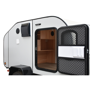 <strong>Mini</strong> Teardrop Lightweight Fiberglass RV Practical <strong>Camper</strong> <strong>Trailer</strong> for Outdoor Camping and Travel on Sale - Product Image 3