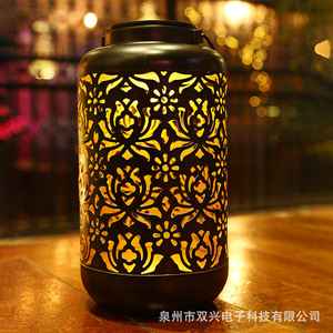 Solar Garden <b>Light</b> <b>Led</b> Portable Water Resistant Outdoor Decorative Lamp With Floral Pattern Projection - Product Image 2