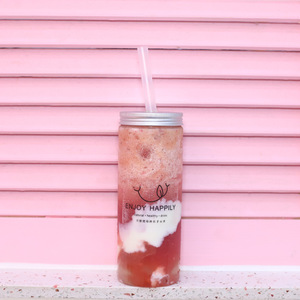 Venta de Fábrica: Botellas de Plástico PET Desechables de 500ml y 600ml para Jugo, Té con Leche y Bebidas, con Tapas - Product Image 1