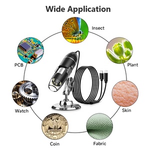 Microlong X6D Digital Electron Android/iOS Mobile Repair 1600x Magnification 1920x1440 Resolution LCD Display 8 LED X6D Microsco - Product Image 4