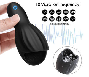 10-Funktion Männer Mastur bator Cup Männlicher Trainings massage stab Vibrierender männlicher Mastur bator Cup - Product Image 2