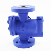 Trampa de Vapor de Tipo Flotador Libre KXC, Trampa de Vapor de Cubeta Invertida, Extremos de Brida Eléctrica de Seguridad, Acero Inoxidable SS304/SS316 DN40-DN600