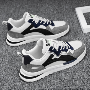 Zapatillas deportivas casuales de malla con cordones estilo Forrest Gump para hombre, nueva colección primavera-otoño 2026, versátiles y a la moda. - Product Image 5