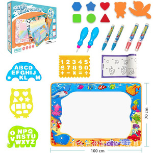 Vente chaude en plastique eau Doodle tapis coloré <span class=keywords><strong>dessin</strong></span> et écriture jouet éducatif magique stylos pour enfants idée cadeau parfaite - Product Image 6