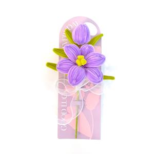 Tulipes artificielles torsadées faites à la main LUYI pour la décoration de la maison, cartes de vœux, Noël, Pâques, Saint-Valentin, vente en gros - Product Image 5