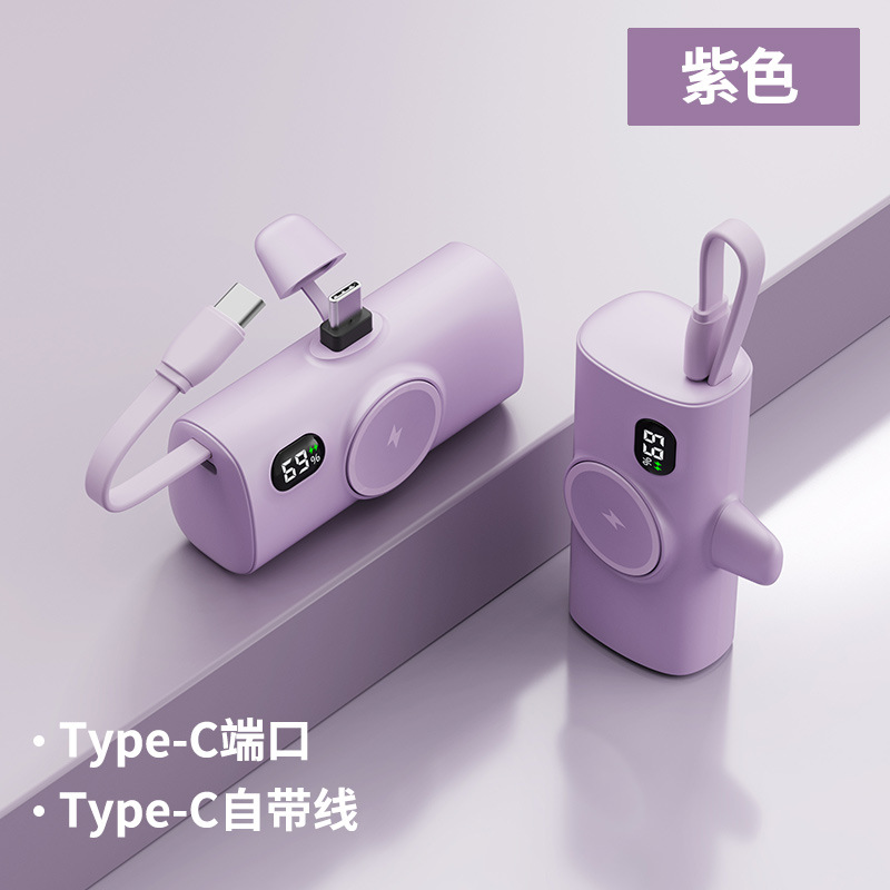 สีม่วง (typec หัวเส้น typec)