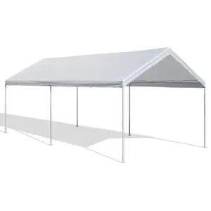 Goedkope Prefab Draagbare Metalen Frame Carport Tent Mobiele Parking Intrekbare Auto Garage Schuilplaats Tent Voor Parkeerplaats
