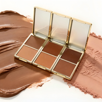Palette de Maquillage Visage Professionnelle de Luxe en Gros : Poudre, Crème, Bronzer, Blush Naturel, Vegan, Personnalisable, Haute Pigmentation, Contouring