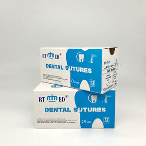 Sutura <span class=keywords><strong>dental</strong></span> seda e Nylon 3/0 seda sutura agulha seda trançado suturas cirúrgicas para odontologia - Product Image 4