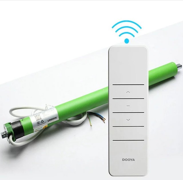 For Aluminum Alloy Modern Tubular Motor for 38mm/70mm/78mm Tube Electric Motorized Roller Blinds with Remote Control DM45R-50N
