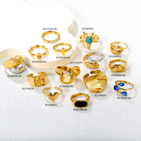 Penjualan laris cincin perhiasan Fashion grosir cincin baja tahan karat 316 ukiran hipoalergenik kustom untuk pria wanita