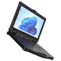 Laptop Industrial Resistente I5-1235U I7-1255U Win 11 Pro/IOT Terminal Portátil Red 4G o 5G Opcional