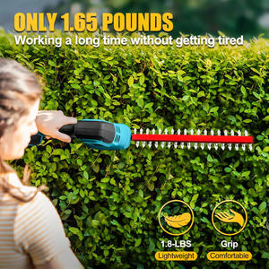 Taille-<span class=keywords><strong>haie</strong></span> électrique télescopique de 11,8 pouces, taille-<span class=keywords><strong>haie</strong></span> à longue portée, machine de taille sans fil, outil de jardin avec batterie au lithium - Product Image 4