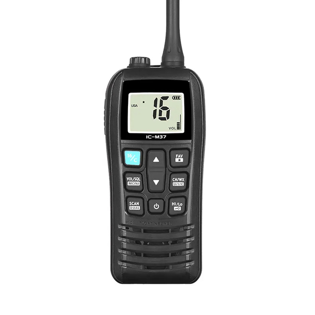 IC-M37 Intercom Maritime Marine VHF Floating Handheld Machine VHF Ship Port