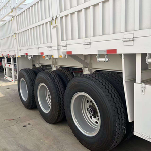 Semirremolque de Plataforma Baja de Acero H-star de 3/4 Ejes, 13m 16m 60t, de Alta Capacidad, con Empaque Personalizado, para el Sudeste Asiático - Product Image 1