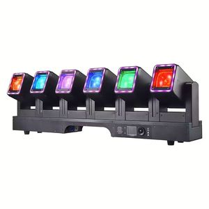 Nueva llegada 6x60W seis pulsos <span class=keywords><strong>Excalibur</strong></span> LED barra de luz con cabezal móvil para DJ Club sonido y luz eventos fiesta concierto Luz de escenario - Product Image 1
