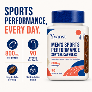 Capsules de performance sportive pour hommes, 800 mg, 90 pièces, formule naturelle, soutient la capacité sportive et l'énergie d'entraînement, nutrition - Product Image 6