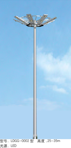 Acero de alta calidad 15-35m Precio de iluminación de mástil alto con diseño agradable Q235 25m Luz de mástil alto - Product Image 2