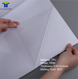 Colle thermofusible HN TPU en polyuréthane thermoplastique imperméable avec film de transfert pour le bois - Product Image 3