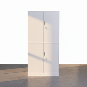 Commercial Steel Filing <b>Cabinet</b> Four Doors <b>Lockable</b> Adjustable Shelving Office Furniture for Home & Workshop Use - Product Image 6