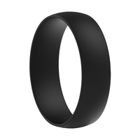 Bagues de mariage en silicone en gros et personnalisées pour femmes et hommes, ajustement confortable, port quotidien, style classique, anneaux en silicone respirants