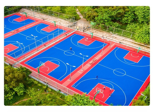Tapete <span class=keywords><strong>de</strong></span> Polipropileno <span class=keywords><strong>de</strong></span> Alta Calidad para <span class=keywords><strong>Cancha</strong></span> <span class=keywords><strong>de</strong></span> Baloncesto al Aire Libre, Ecológico, 3x3, Fácil Instalación para Jardín o Patio Trasero - Product Image 4