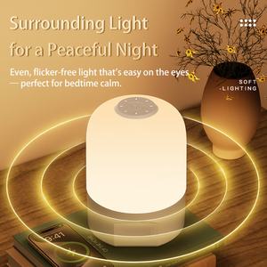 Lámpara Nocturna LED Táctil con Tres Temperaturas de Color, Protección Ocular, para Dormitorio, Mesita de Noche, Cuarto de Bebé, para Lactancia - Product Image 3