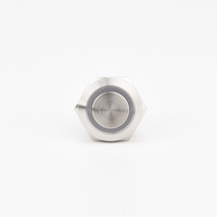 20Amp Étanche 1NO1NC Verrouillage Momentané Réinitialisation Autobloquant On-Off Led Mini Puissance En Acier Inoxydable Métal Bouton Poussoir Commutateurs