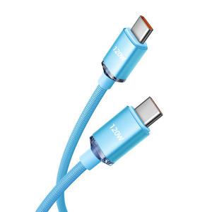 สาย USB Type C เป็น USB C 120W สำหรับ iPhone 15 PRO MAX PD ชาร์จเร็วสำหรับ Samsung Xiaomi 14 <span class=keywords><strong>OnePlus</strong></span> 12 poco X6 OPPO CC - Product Image 1