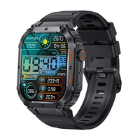 Montre connectée 2023 pour homme et femme K57Pro, étanche 100 m, robuste, grand écran HD, suivi de la forme physique, montre connectée pour Android et iOS