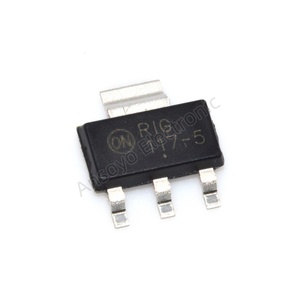 Circuits intégrés ANSOYO NCP1117ST50T3G NCP1117ST 5V 1A SOT-223, composants électroniques de gestion de l'alimentation PMIC - Product Image 1