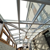 Portes pliantes en verre modernes pour villa, avec isolation thermique, pour salon, véranda, patio, hôtel et parc