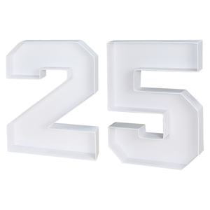 ถาดใส่ผลไม้ ขนมหวาน ช็อกโกแลต ขนาด 14 นิ้ว กล่องกระดาษรูปทรงตัวเลขสำหรับใส่ของ - Product Image 6