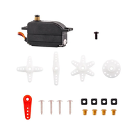 Nuevo Motor DC Sin Núcleo de Perfil Bajo CM653 Original con Engranaje Metálico-Servo IP65 Impermeable 18Kgf.cm 0.08s para Camiones/Rock Crawler/Drift