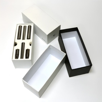Boîte en carton rigide personnalisée durable avec couvercle et base pour l'emballage et le stockage d'électronique grand public