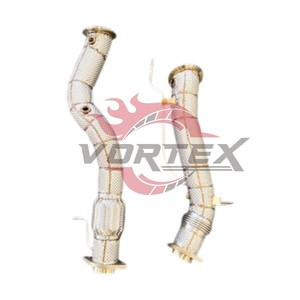Collecteur d'échappement haute performance en acier inoxydable 304 Vortex à montage direct pour BMW F97 X3M F98 X4M S58 3.0TT Performance - Product Image 1