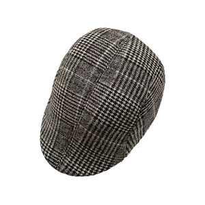 Gorro de Lana a Cuadros Unisex, Plegable, Estilo Urbano, Cálido - Product Image 5