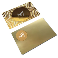 Cartes rfid entièrement en métal de haute qualité gravées au laser vierges métalliques 13.56mhz uhf tag anti vip or rfid nfc carte de visite en métal