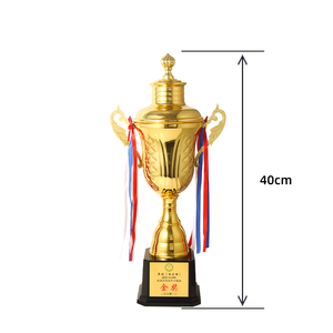 Premi di sublimazione dei prezzi del produttore trofei in bianco campioni di sport del <span class=keywords><strong>mondo</strong></span> premi Logo gratuito e trofeo di Design in metallo personalizzato - Product Image 1
