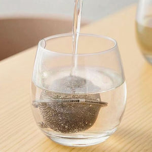 Forma di cuore sfuso tè infusore palla in acciaio inox amore maglia Fine tè caldo infusore palla filtro per tè - Product Image 2