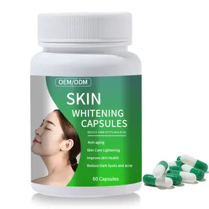 Skin White ning Supplement Kollagen Anti-Aging-Whitening-Pillen reduzieren dunkle Flecken und Akne-Hautaufhellungs-Kapseln