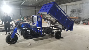 Motocicleta de 3 Ruedas Camión Volquete Mini Vehículo de Entrega de Carga con Volcador Automático a Gasolina <span class=keywords><strong>para</strong></span> Uso Agrícola - Product Image 4