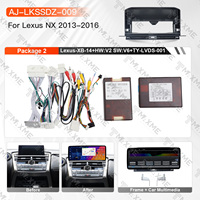 Autoradio avec écran In-cell de 12,3 pouces pour LEXUS 2013-2016 NX, Android Octa Core, stéréo de voiture, DVD, GPS, navigation